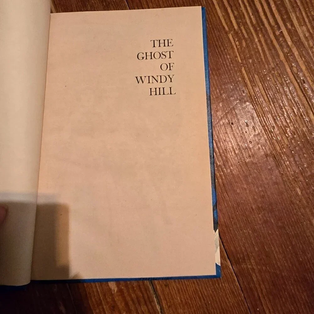 The Ghost at Windy Hill by Clyde Robert Bulla Spooky Halloween Book  Vintage 196